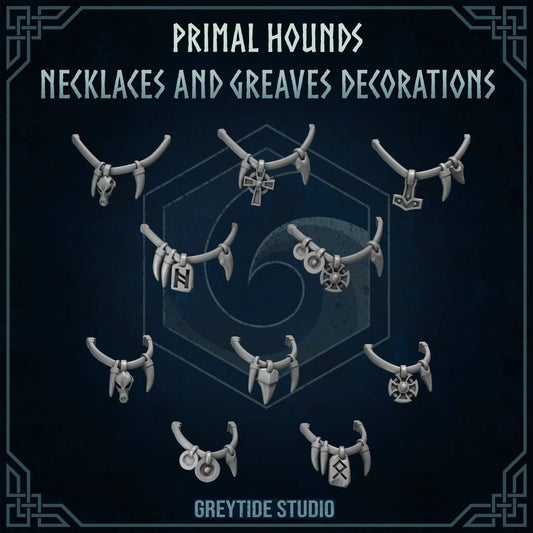 Primal Hounds, lot de 10 Talismans