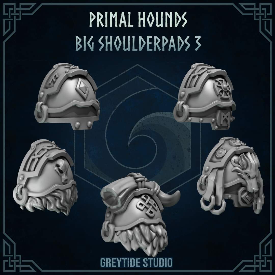 Primal Hounds, 5 Epaulières, set 3