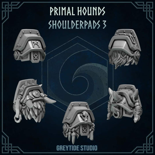 Primal Hounds, 5 Epaulières, set 4