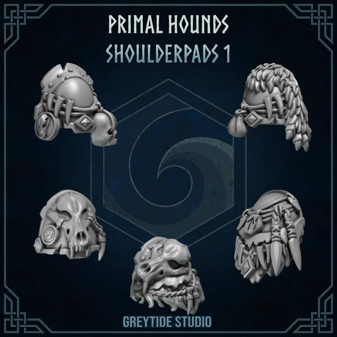 Primal Hounds, 5 Epaulières, set 1