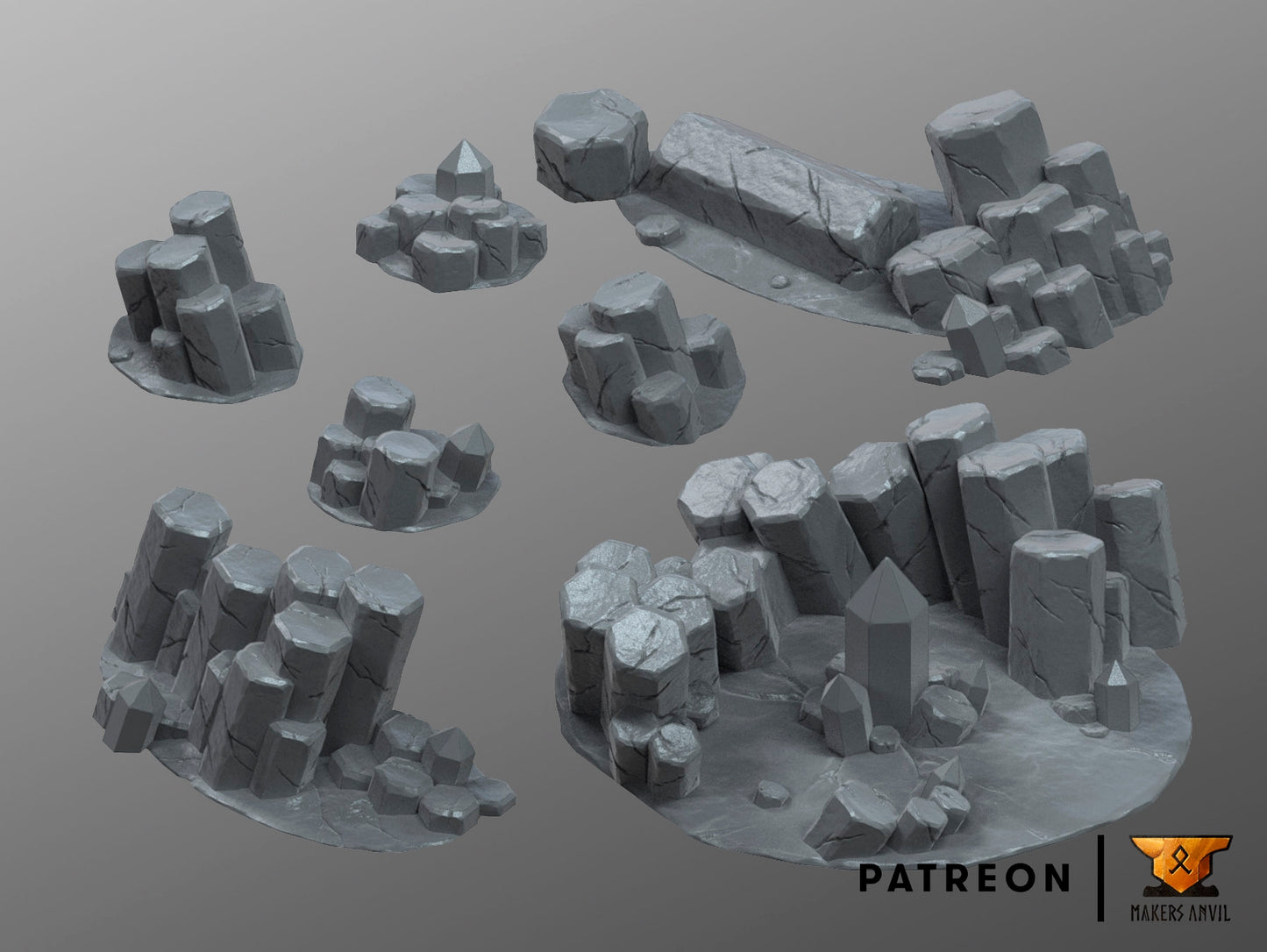 Planetary Outpost, Rocks formation, de Makers Anvil